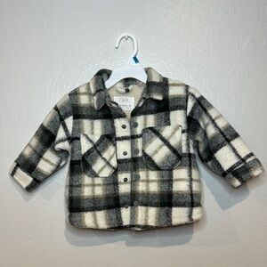 Zara Kids Plaid Jacket